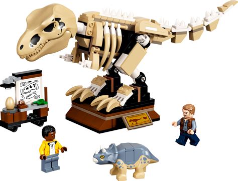 buy lego t. rex dinosaur fossil exhibition|lego jurassic world skeleton dinosaurs.